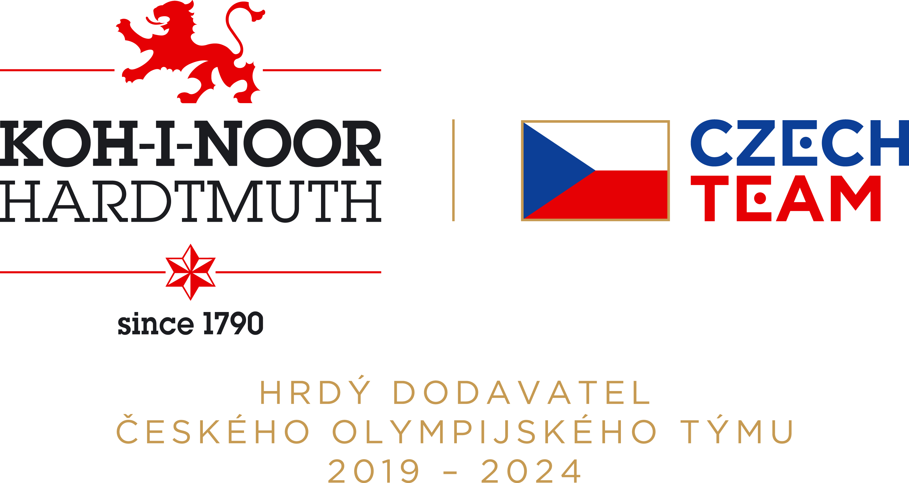 logo KOH-I-NOOR HARDTMUTH a Czech team
